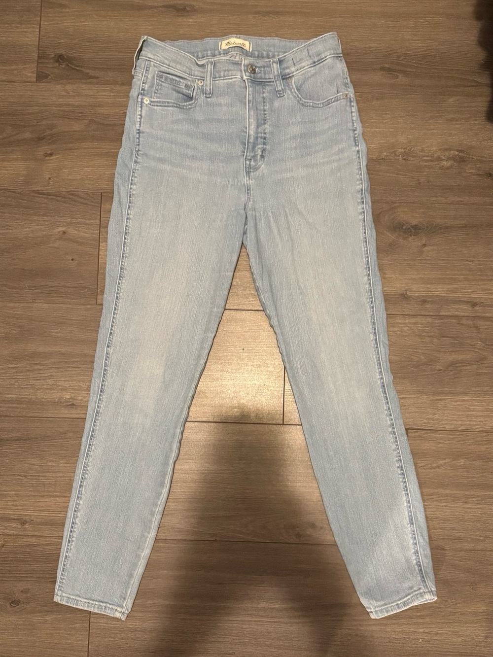 Madewell 10” High-Rise Skinny Jeans Size 28 Light Wash
